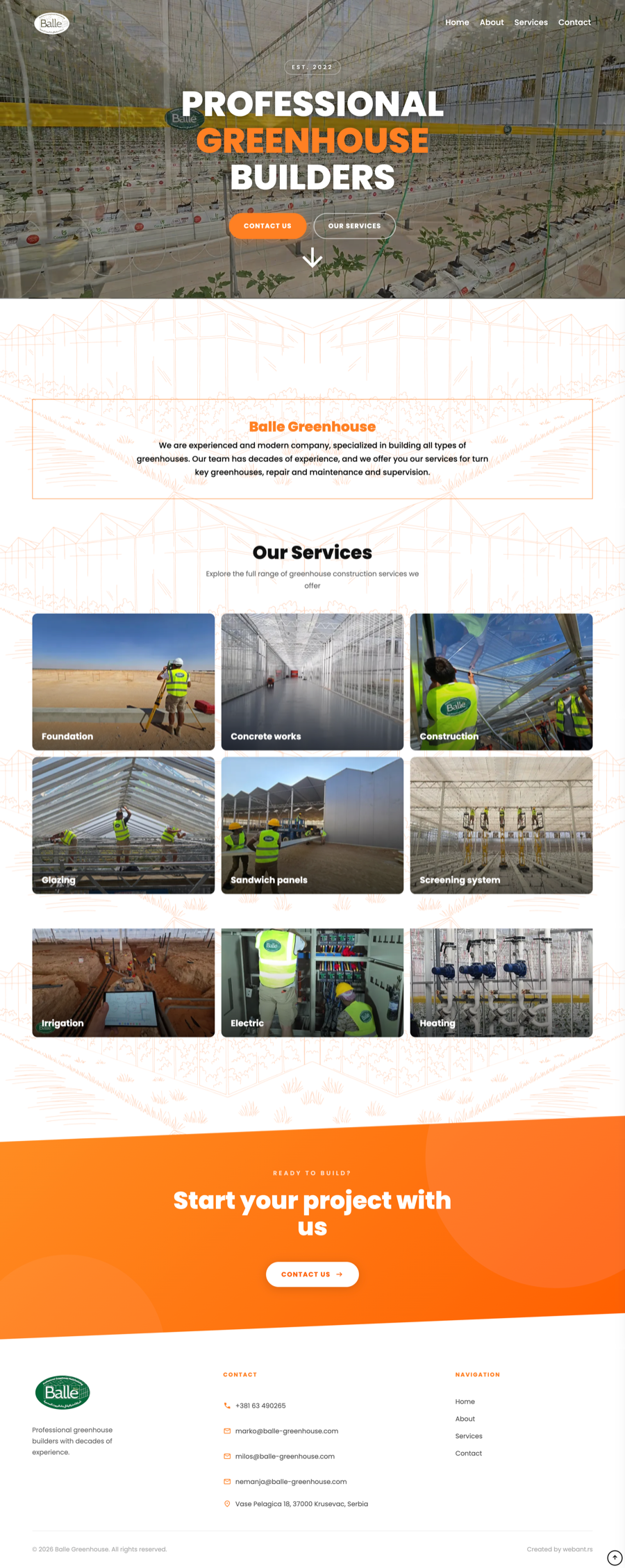 Primer izrađenog sajta 2