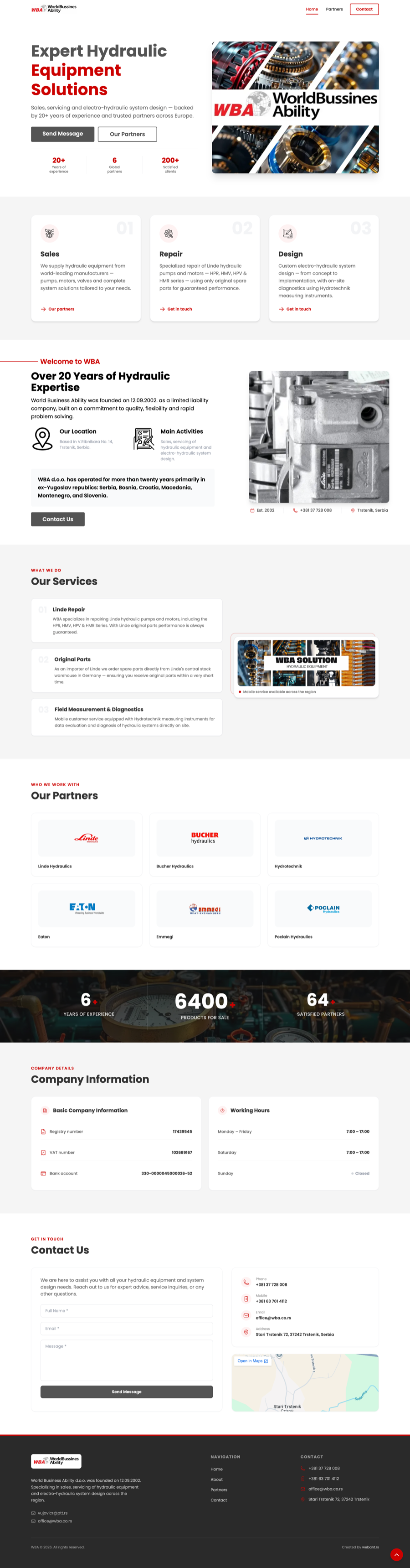 Primer izrađenog sajta 6