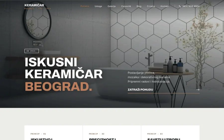 Sajt Keramičar Beograd